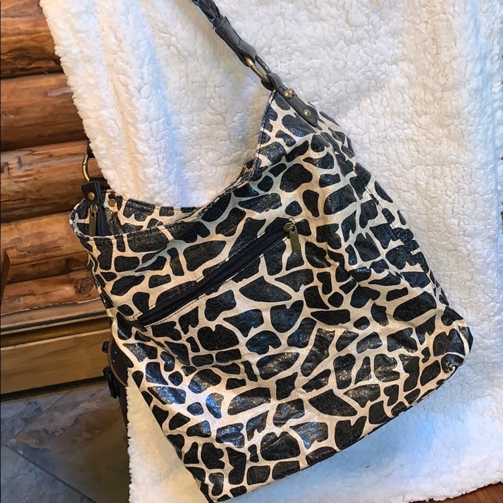 Cheetah Print Christian Livingston Bag